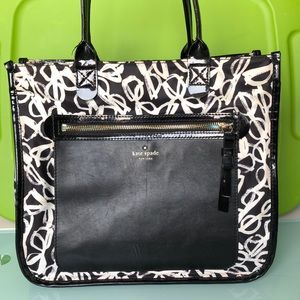 Kate Spade ♠️ Glasses Print bag